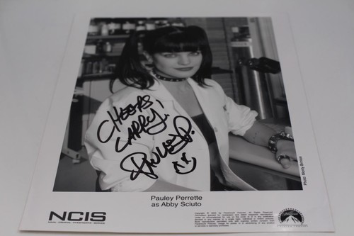 Pauley perrette signed - pauley,