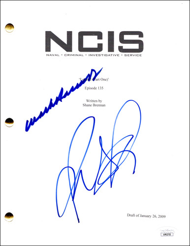 Pauley perrette mark harmon - &,