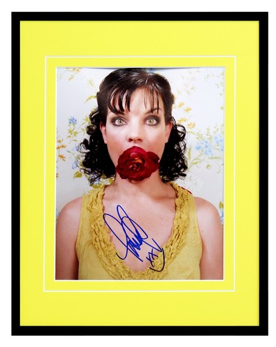 Pauley perrette signed - signed, framed