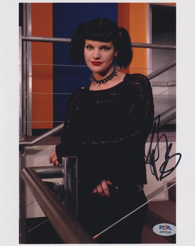 Pauley perrette signed - (ncis),